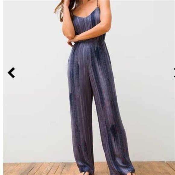 Soma Pants - Soma Weekend Rayon Romper / Jumpsuit with built in Removable pad bra Sz MED